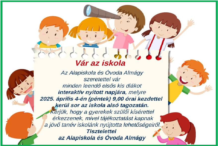 Zápis do 1. ročníka ZŠ / Beiratkozás az alapiskola 1. évfolyamába 